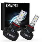 BEAMTECH 9005 LED Headlight Bulb 50W 6500K 10000Lumens Extremely Brigh HB3 CSP Chips Conversion Kit