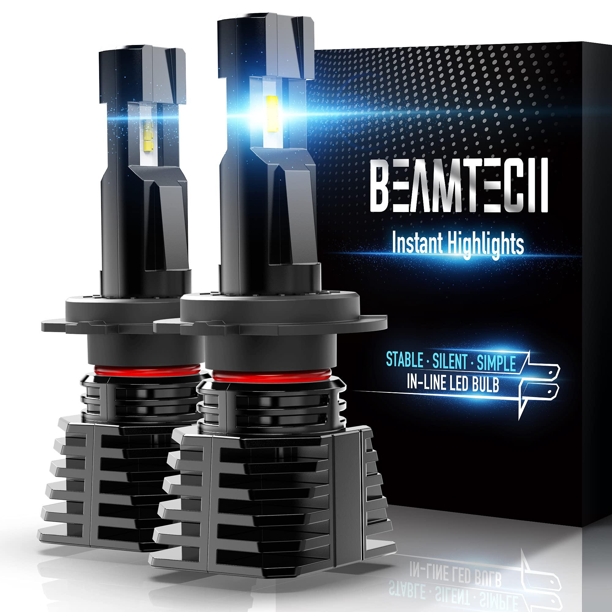 Led replacement headlight on sale bulbs