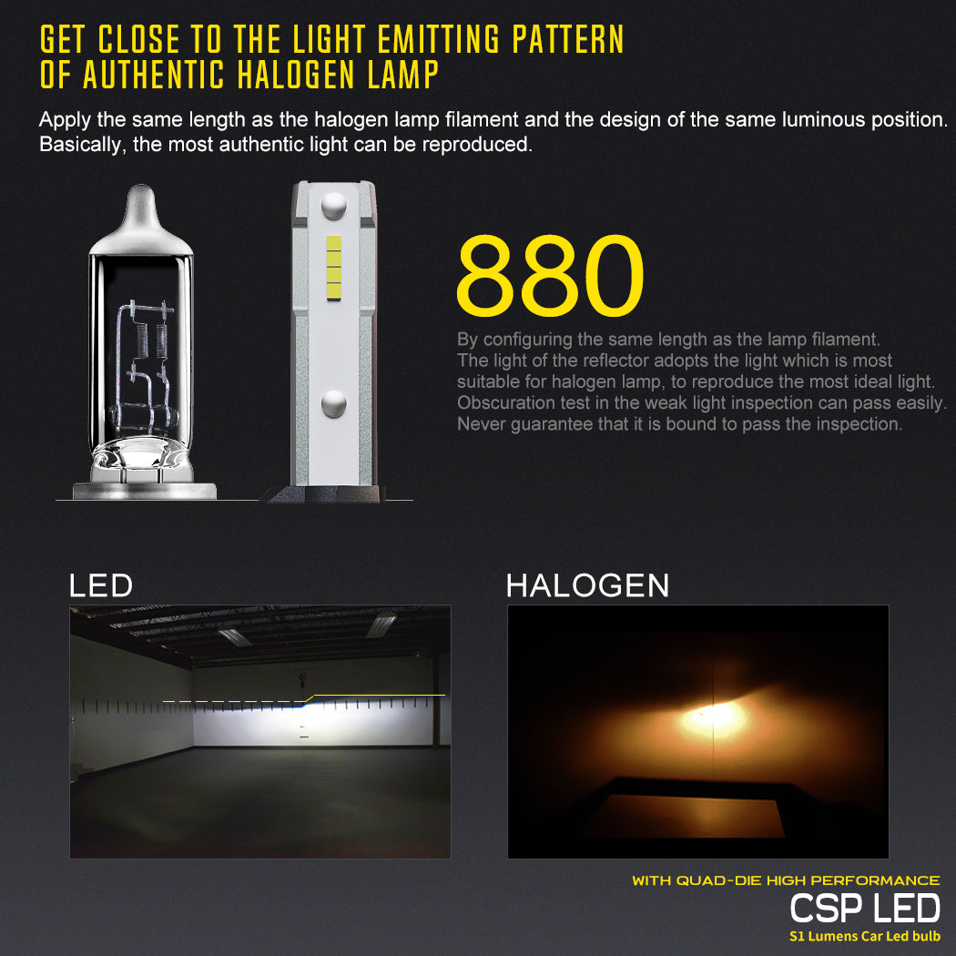 880 led headlight bulb | led headlight bulb | led headlight car light ...
