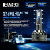 BEAMTECH 9005 LED Headlight Bulbs, HB3 G-XP Chips 110W 6500K High Power Xenon White Conversion Kits 360 Degree Lighting Plug N Play Replacement