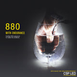 BEAMTECH 880 LED Headlight Bulb 50W 6500K 8000Lumens Extremely Brigh CSP Chips Conversion Kit
