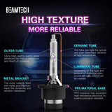 BEAMTECH D2S HID Bulbs, Xenon Headlight Replacement Bulb 35W 6000K Pack of 2