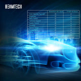 BEAMTECH D2S HID Bulbs, Xenon Headlight Replacement Bulb 35W 6000K Pack of 2
